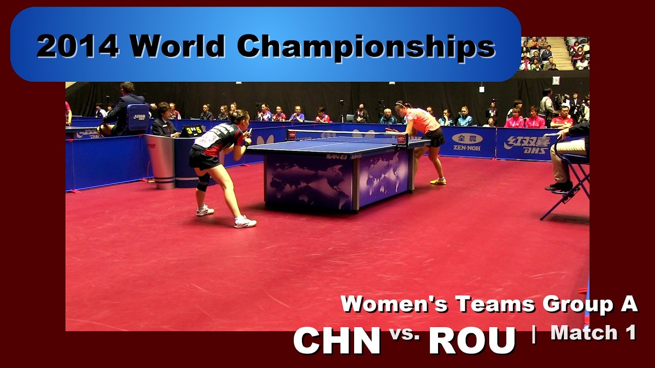 2014 WTTC Women's Team - Group A: CHN - ROU Match 1: Li Xiaoxia v Bernadette Szocs