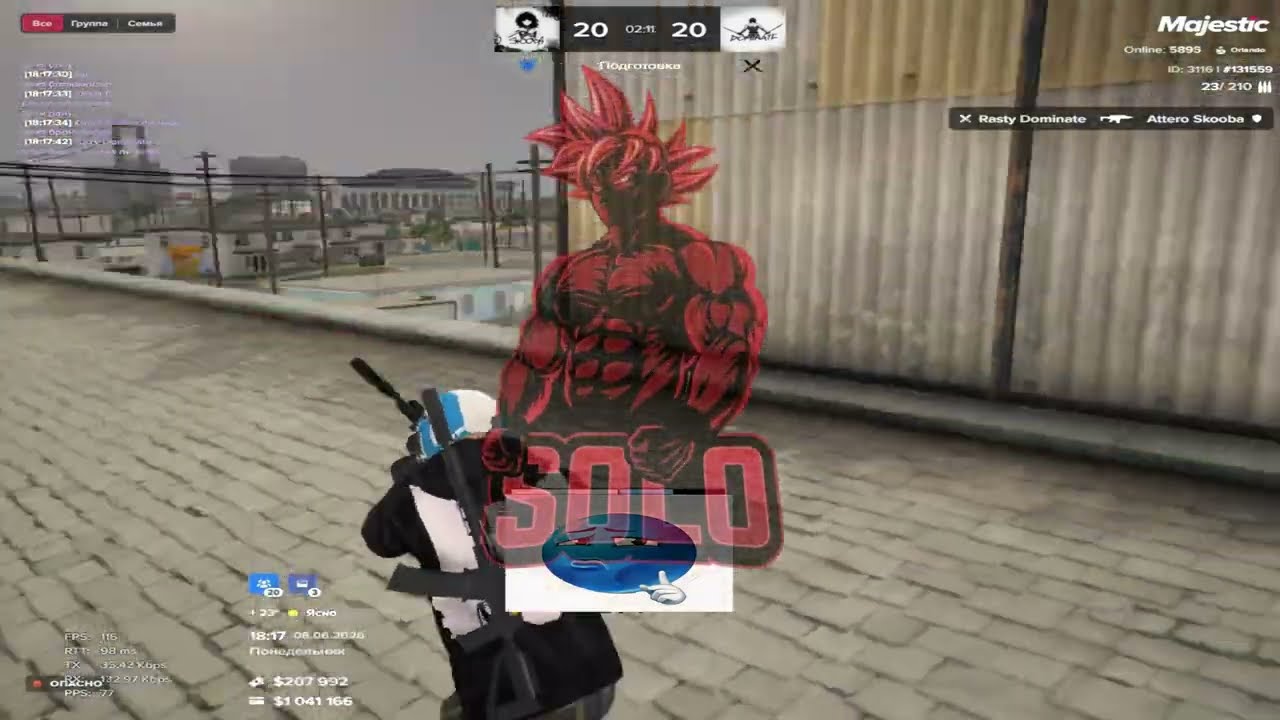 domination / solo clnx / majestic rp