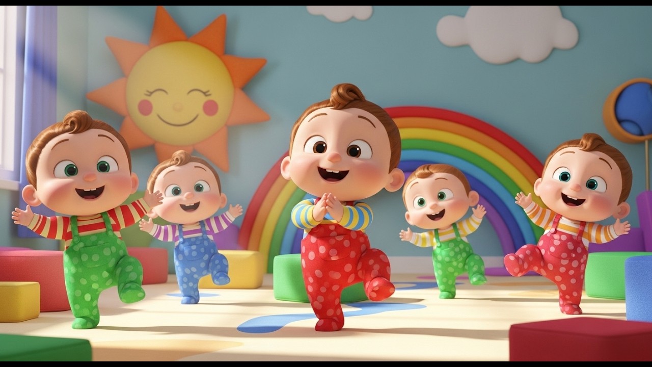 💃🕺 Dance with Baby Giggles 🎵 Fun Nursery Rhyme for Babies & Toddlers | Sing Along & Move 🎶