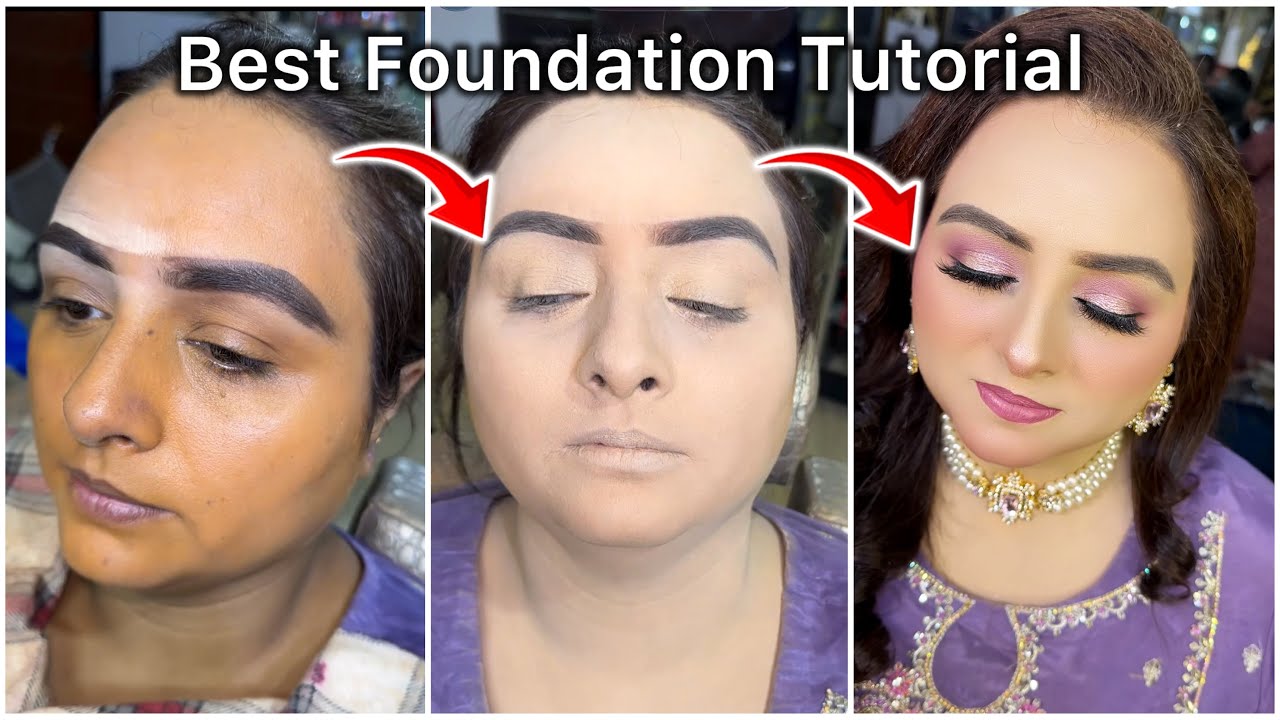 Bellacode Foundation Tutorial |Sharry Signature Saloon |Full Tutorial #foundationtutorial 