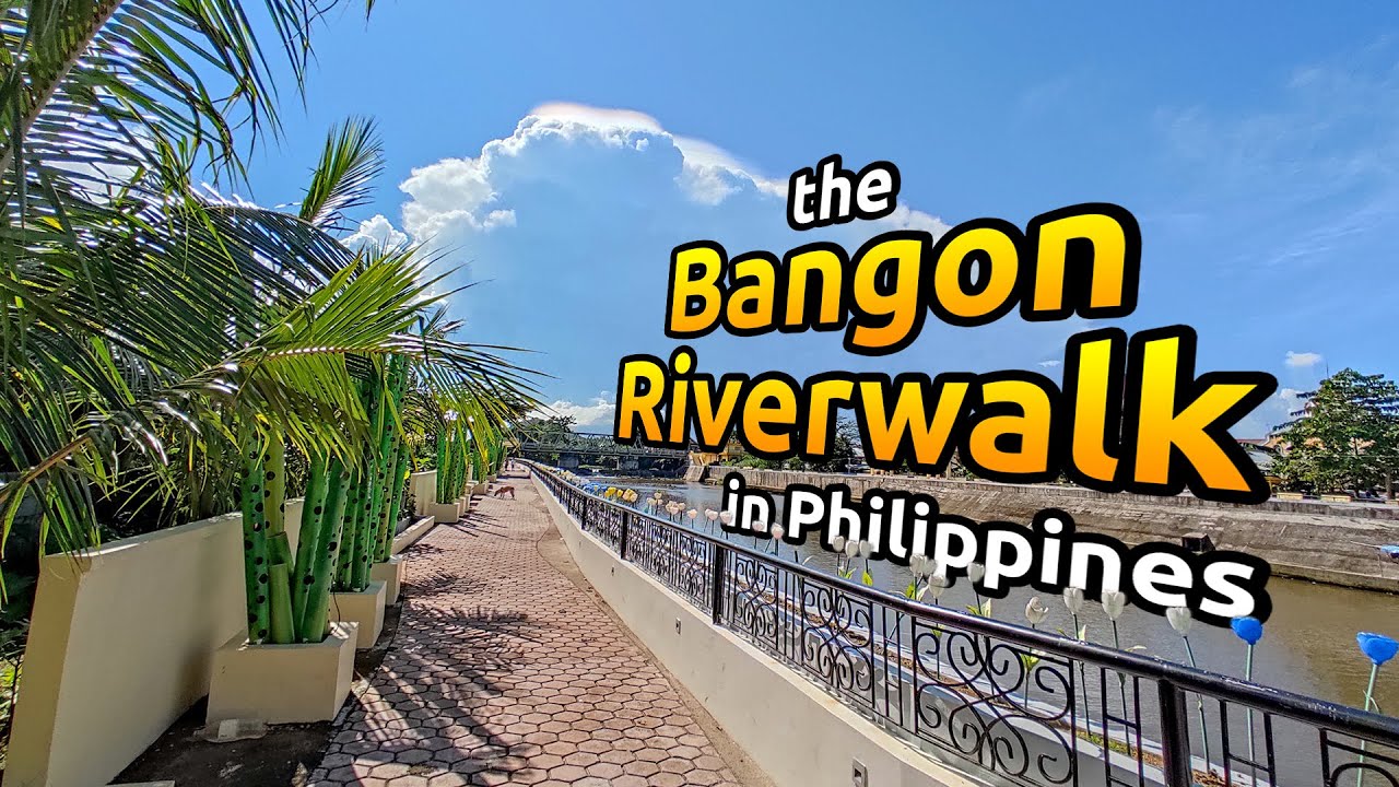 STUNNING 800 meters long RIVERWALK in LEYTE // The Bangon Riverwalk in Philippines