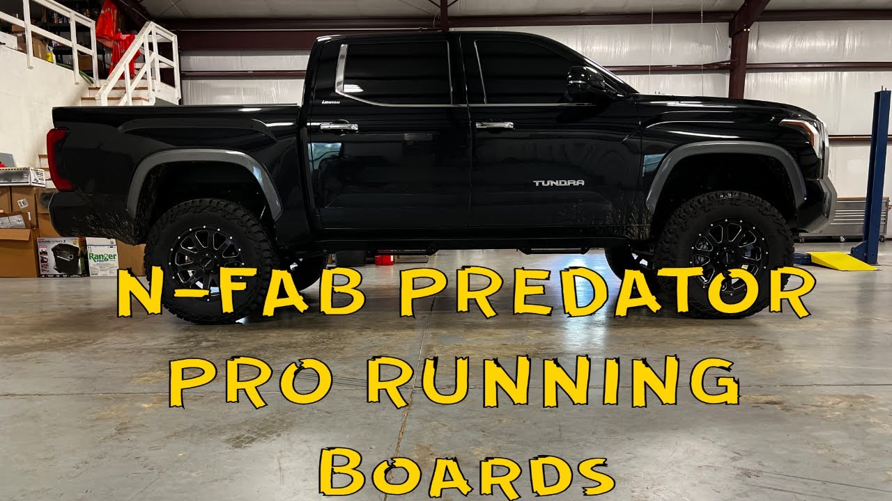 2022 Tundra with N-FAB Running Boards