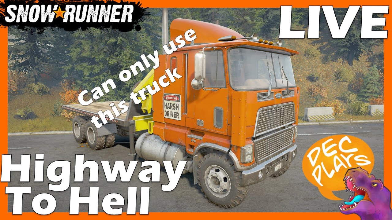 Ford Only Playthrough! Highway To Hell - Snowrunner - LIVE