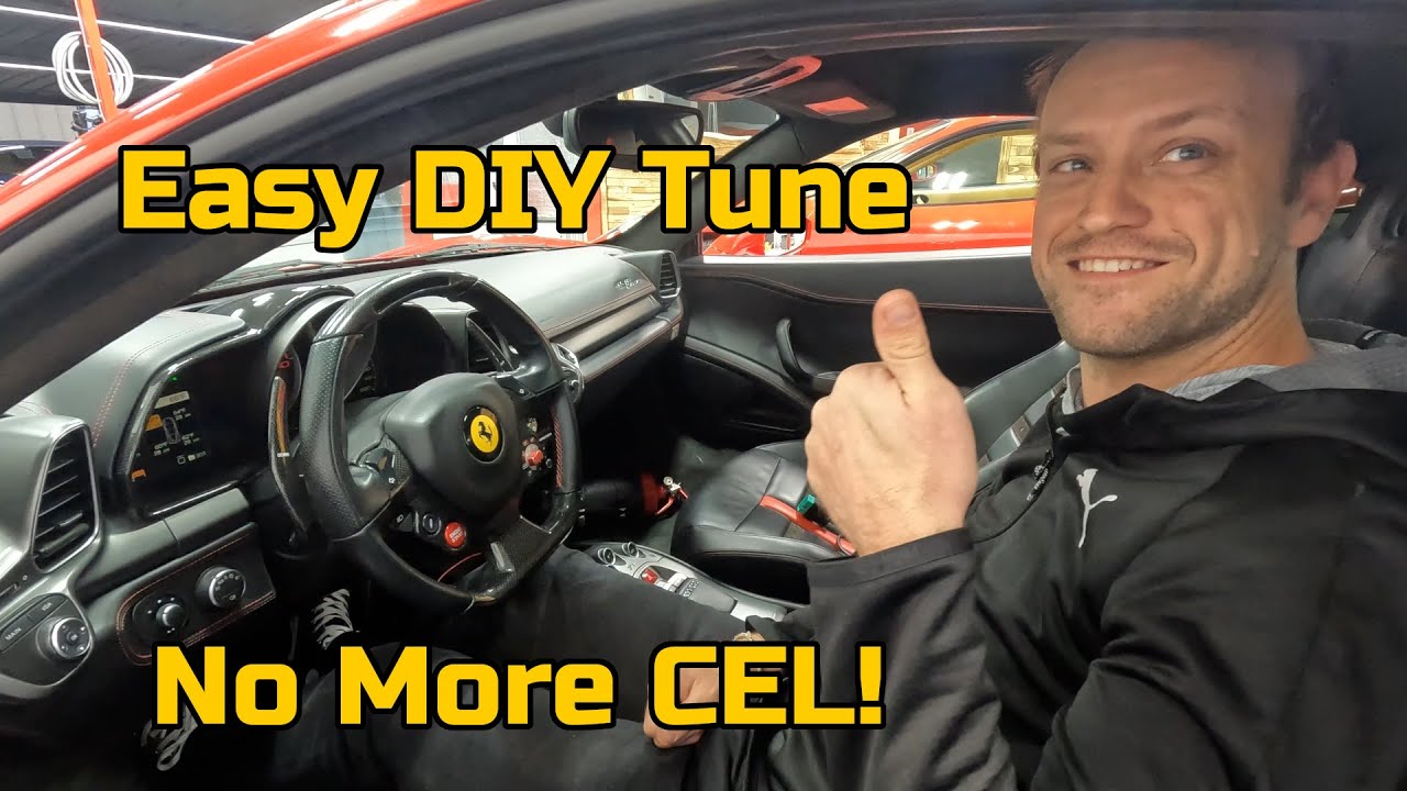 Tuning a Ferrari 458 with an Alientech Powergate 3 and VR Tuned
