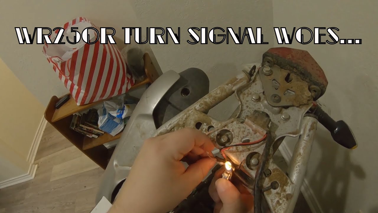 WR250R Turn Signals Again...  Amazon Turn signal gripes.