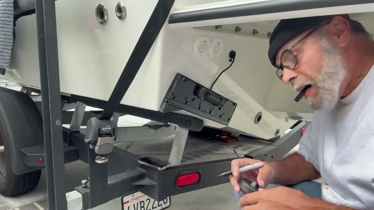 Installation ZipWake 450s Chine Parker Boat 2320 SL
