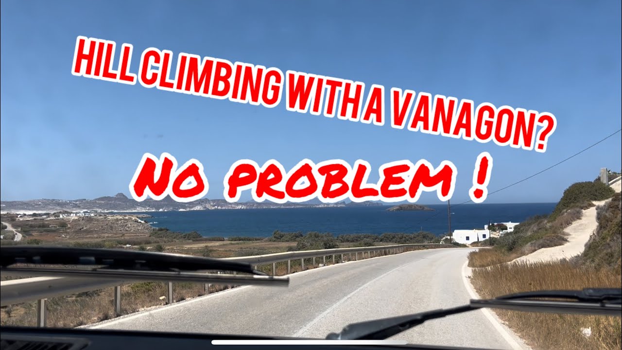 VW T3 DJ MansiSpeed EFI WBX Test drive 1# (Milos Island) #hillchallenge