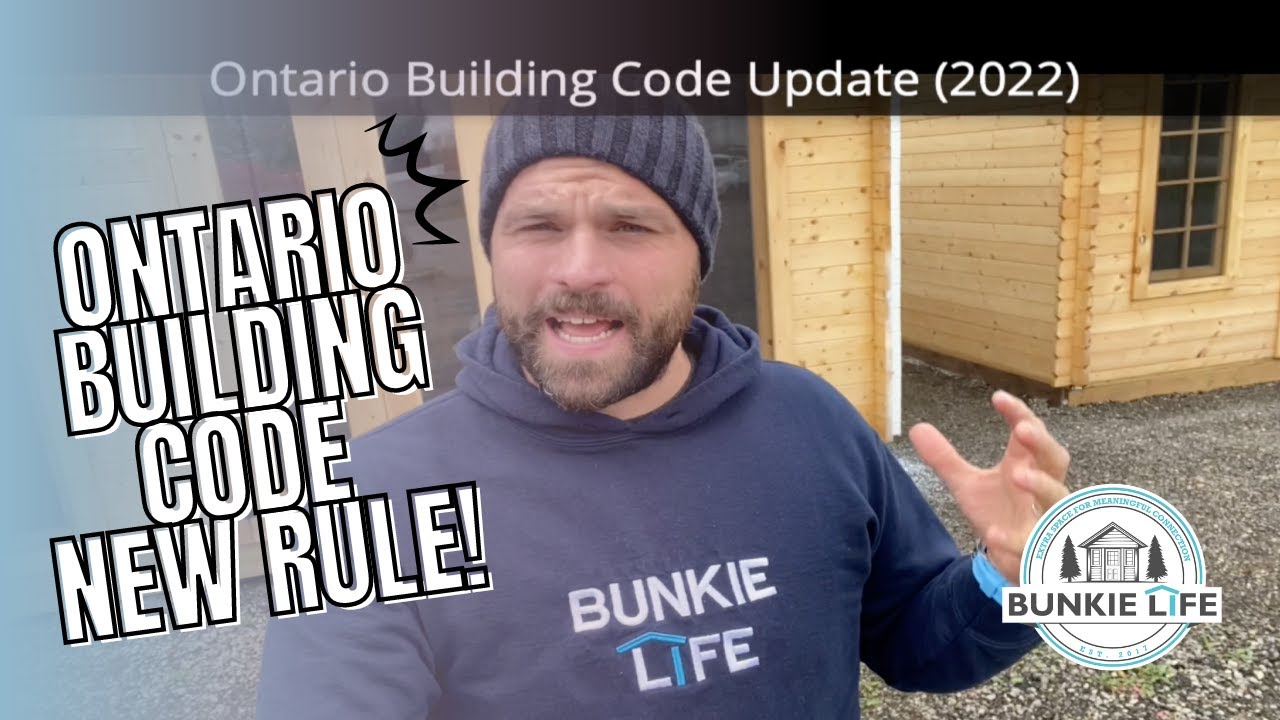 Ontario Building Code Change: 15m&sup2; (161 sq. ft.) Rule for Sheds / Bunkies