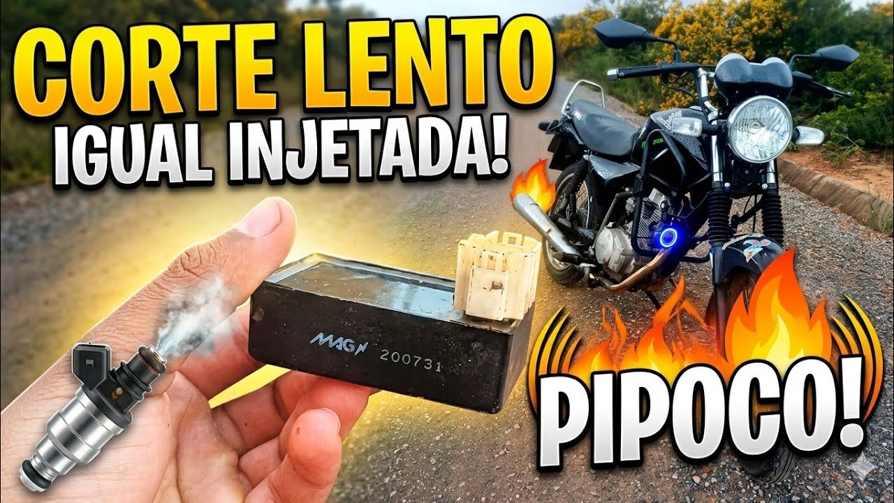 Cdi Magnetron corte lento na 150 carburada