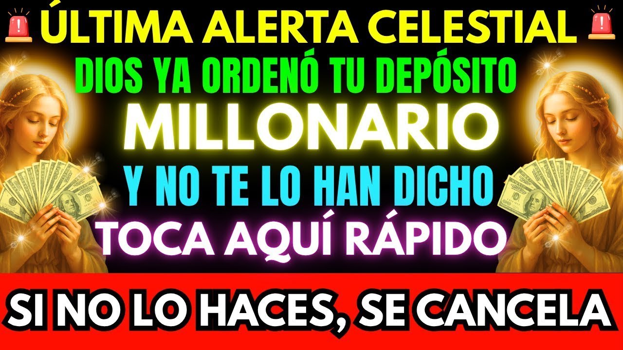 DIOS DICE: SI NO DETIENES ESE ERROR HOY, ESTÁS BLOQUEANDO TU MILAGRO FINANCIERO