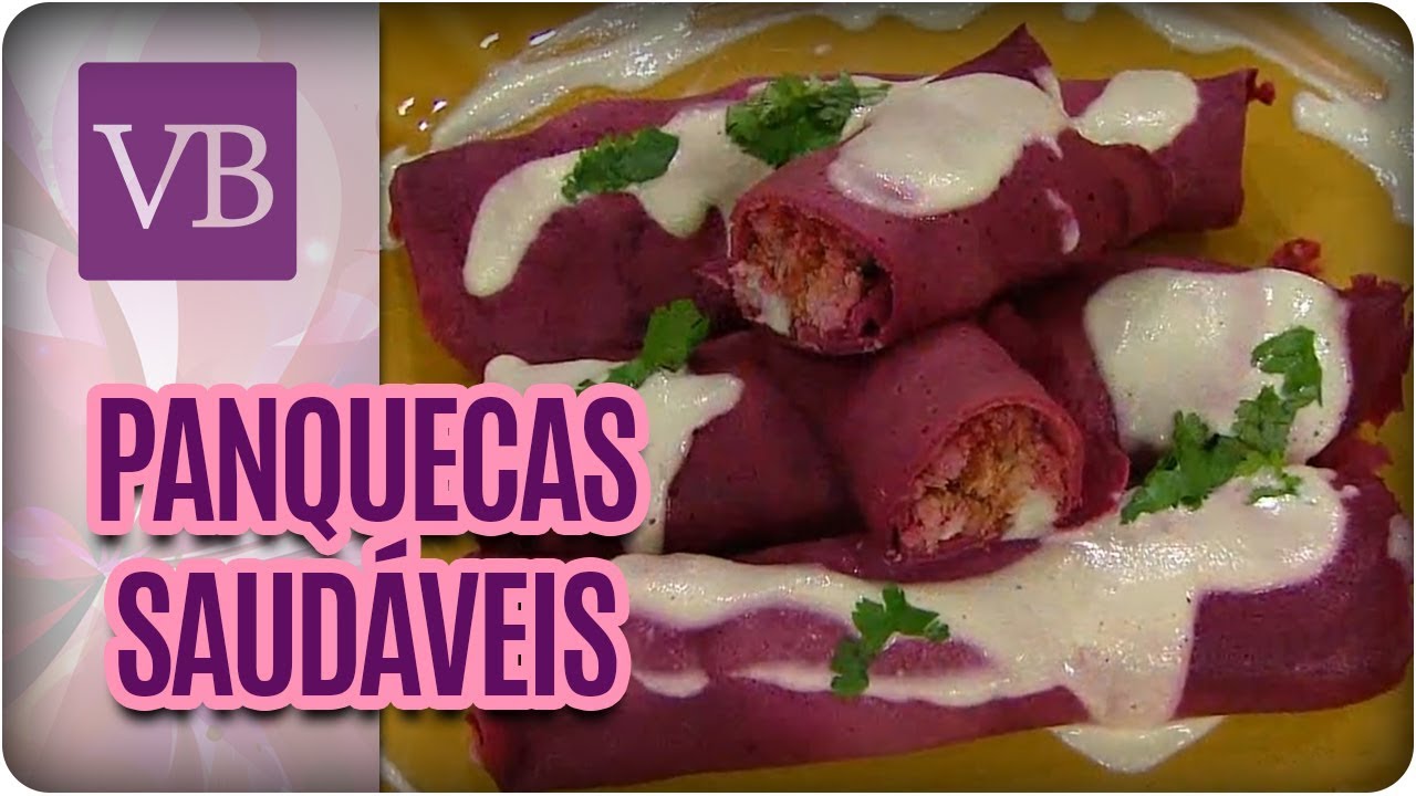 Receitas de Panquecas Saudáveis - Você Bonita (16/10/17)