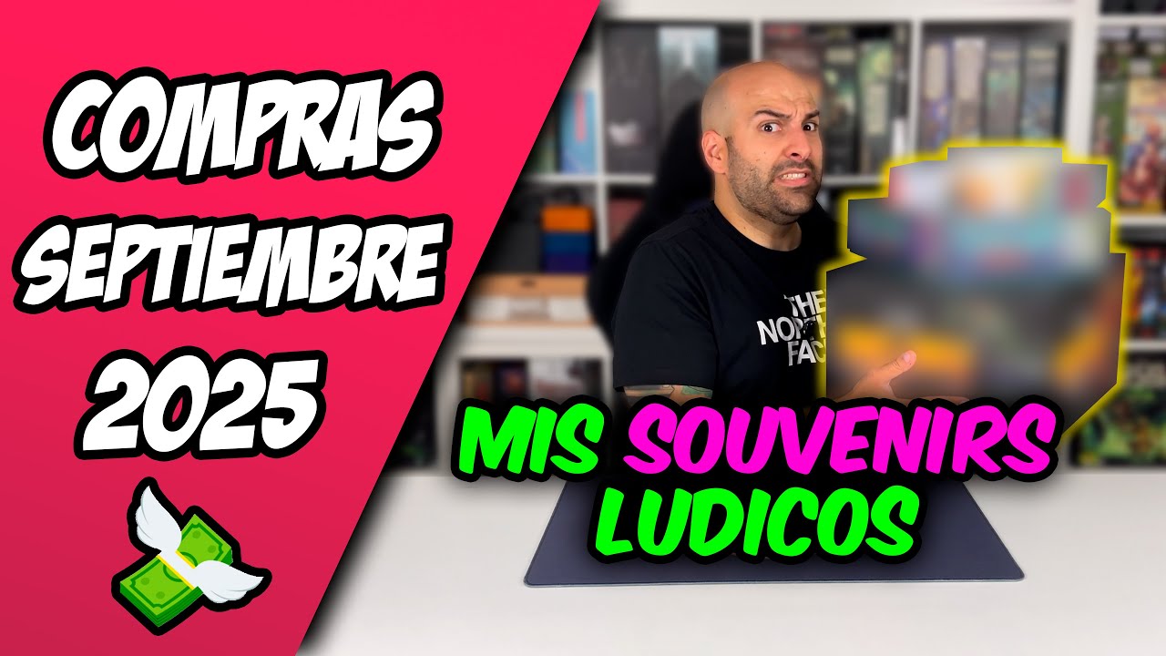💲COMPRAS SEPTIEMBRE 2025💲 - Juegos de Mesa | ASÍ LLENÉ MI MALETA😅💼✈️