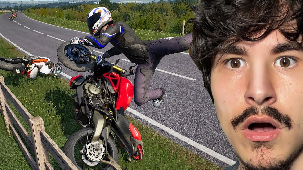 En Ger&ccedil;ek&ccedil;i Motor Kazaları Tepki!