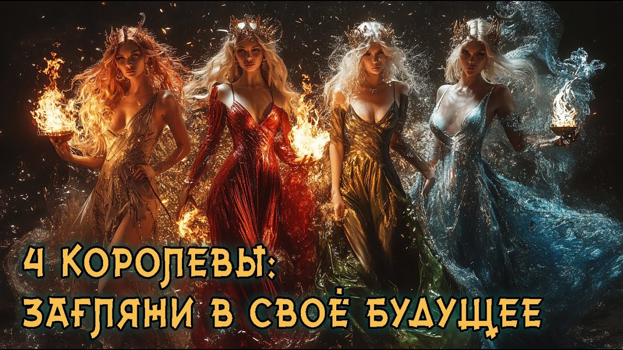 4 КОРОЛЕВЫ: Загляни в будущее! Чем наполнится твоя жизнь совсем скоро? Расклад на Таро