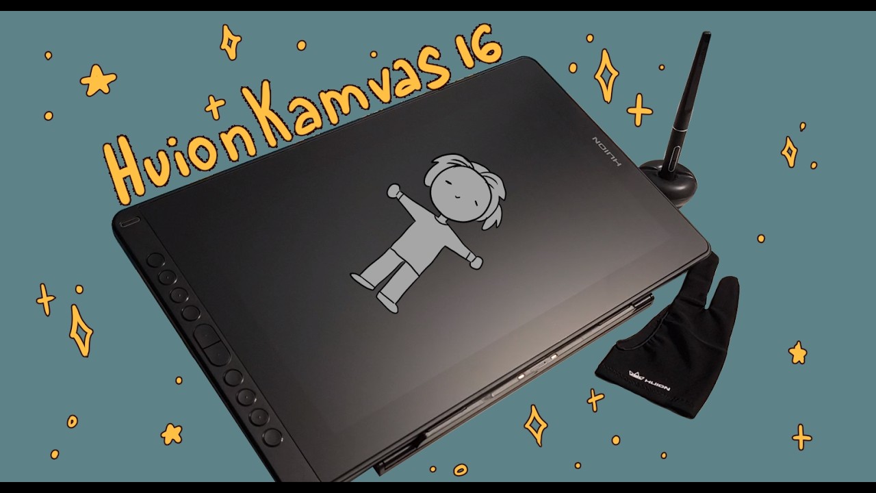 Обзор на Huion Kamvas 16