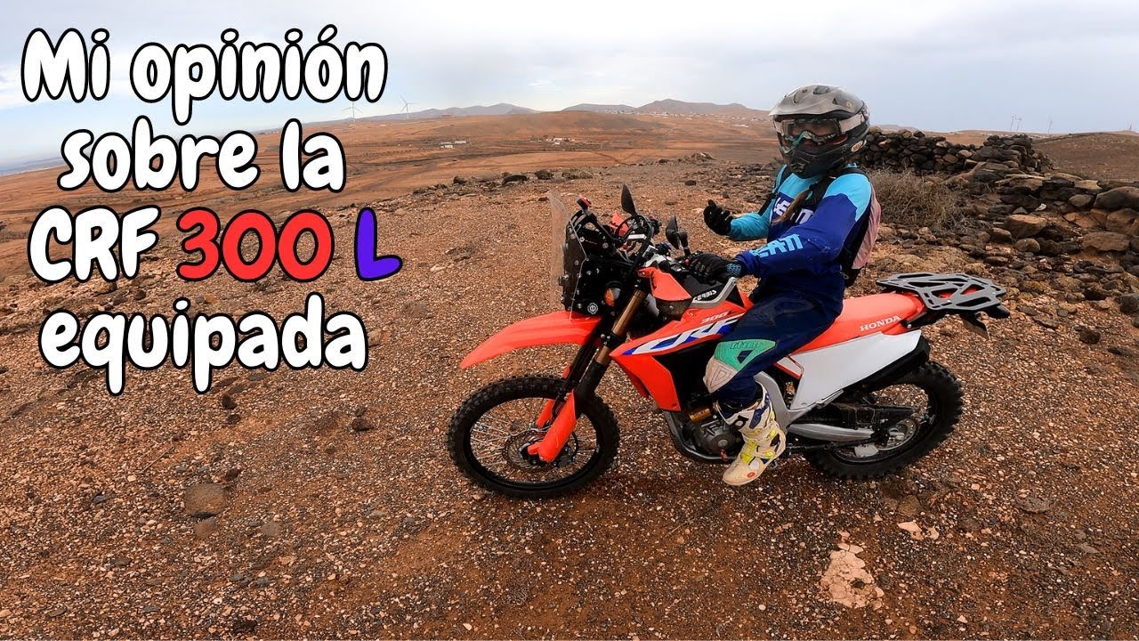 HONDA CRF 300 L 2023 | SALIDA CON OTRA CRF 300 L ( EQUIPADA)