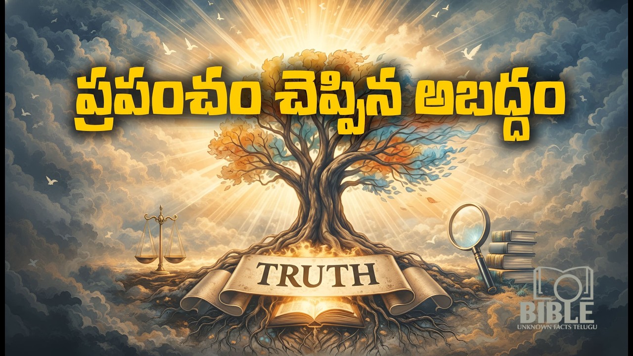 నిజము అనేది నిజమా అబద్దమా? || Dark Secrets Of Truth || Bible Unknown Facts Telugu ||