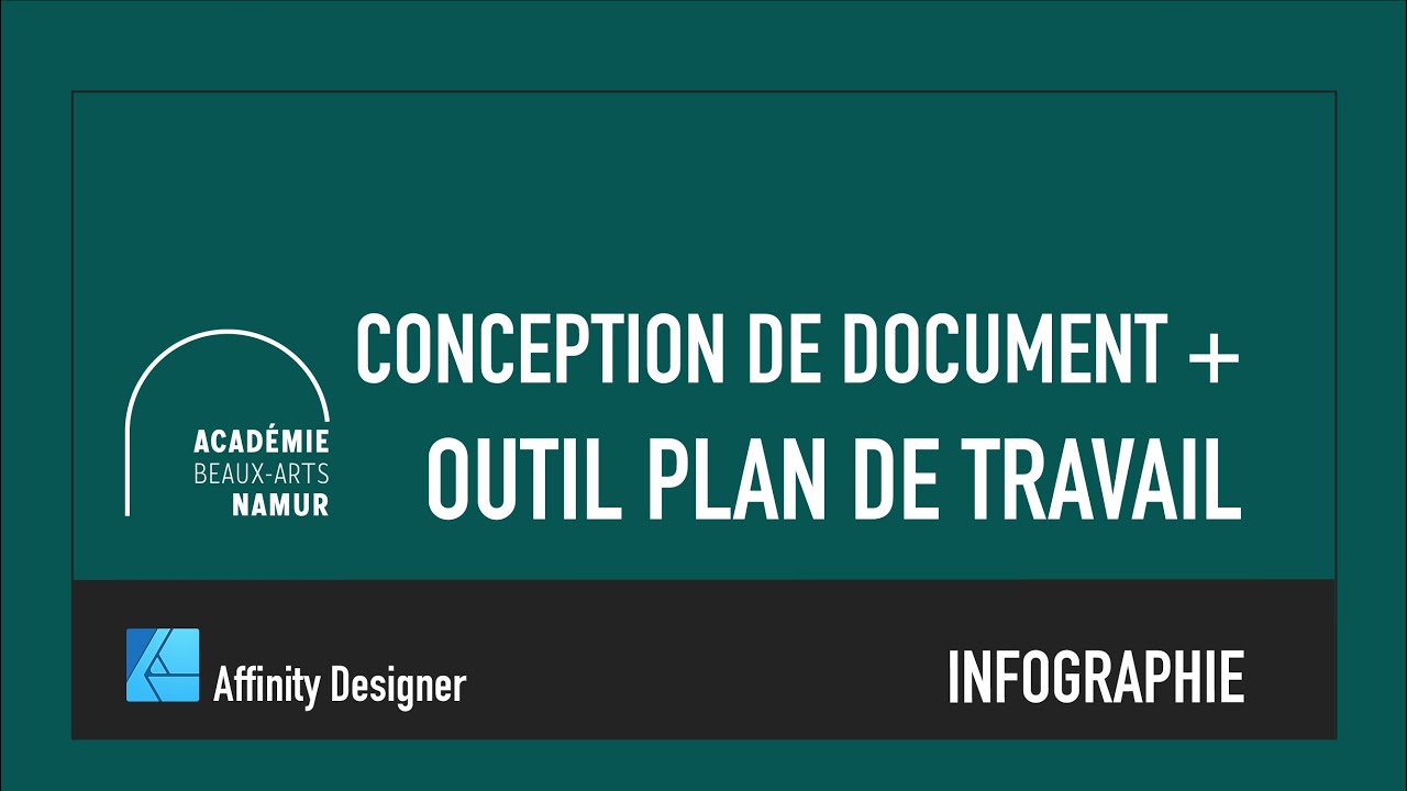 Conception de document + Outil plan de travail