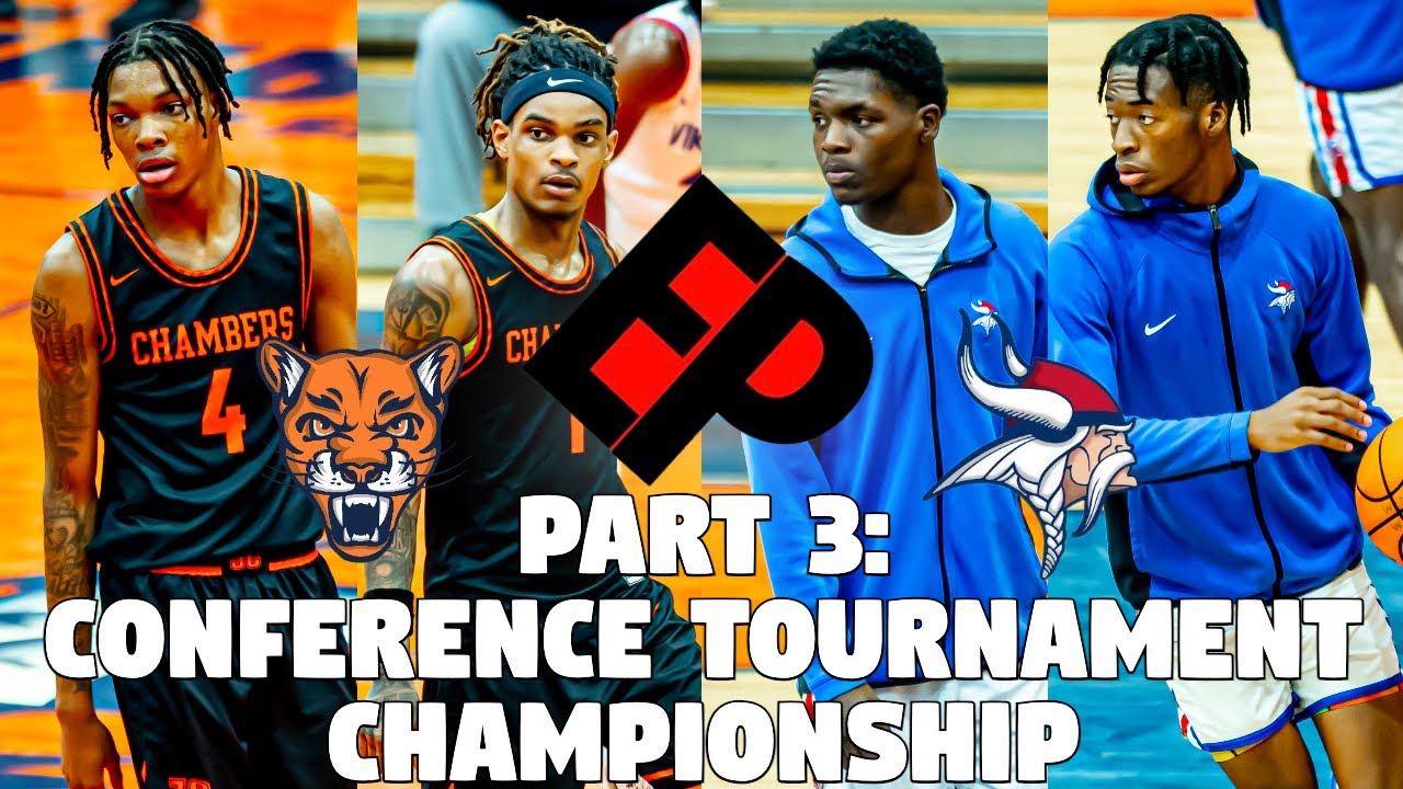 Chambers Vs North Meck Part 3! Conference Tournament Championship Rivalry Rematch! NC 4A Basketball!