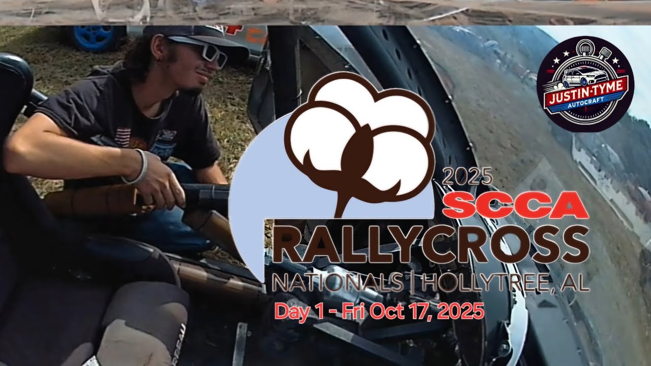 Day 1: SCCA RallyCross Nationals 2025 – Father & Son Battle at HollyTree! (Dual Cam Onboard)