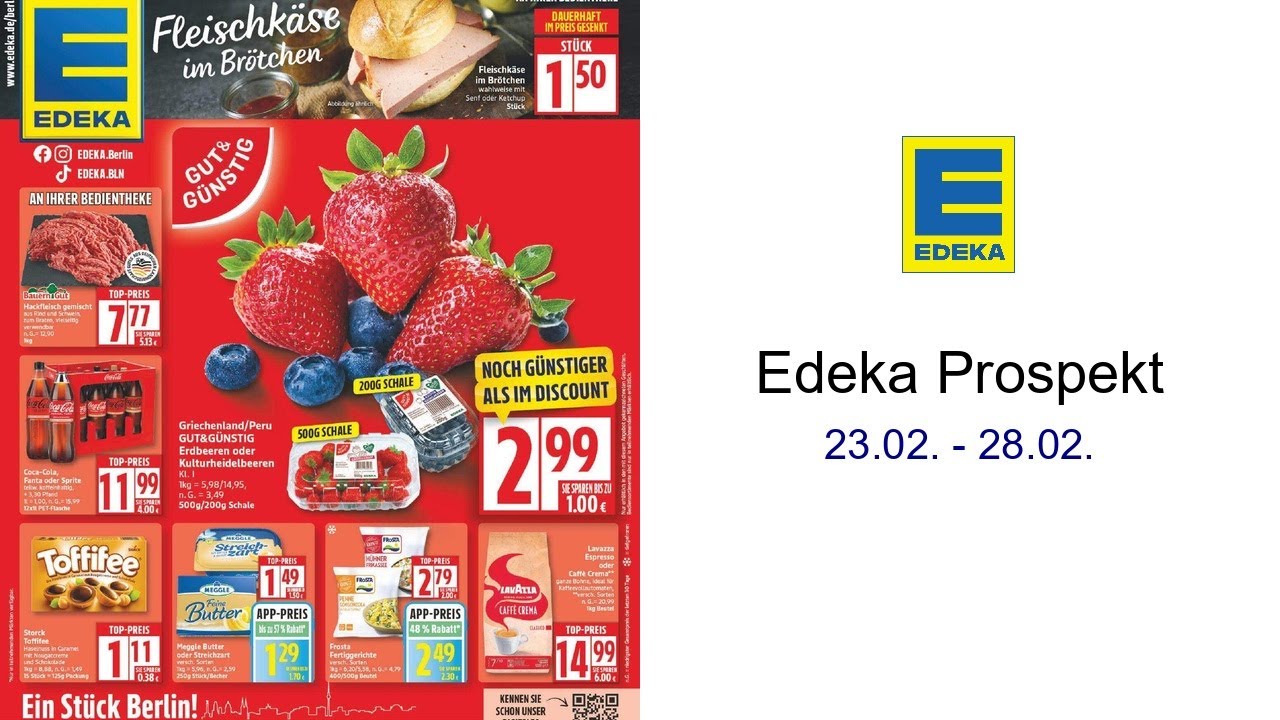 Edeka Prospekt   23.02. - 28.02.