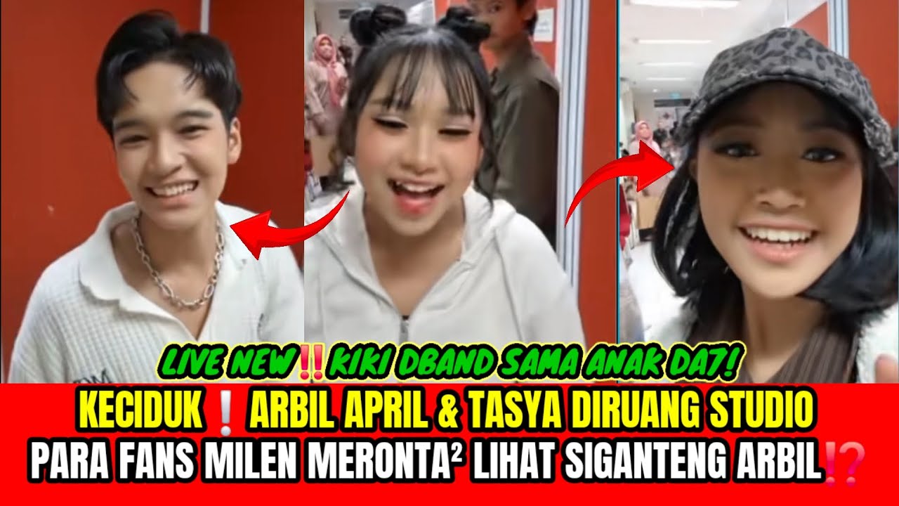 KECIDUK❗️ARBIL APRIL SAMA TASYA DILIVE NYA BG KIKI DBAND | FANS MILEN MERONTA² LIHAT ARBIL TAMVAN!!