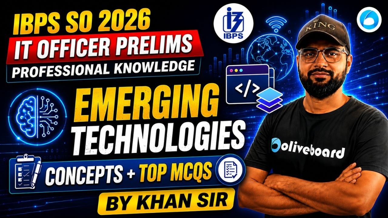 IBPS SO IT Officer Prelims Preparation 2026 | Professional Knowledge | Emerging Technologies