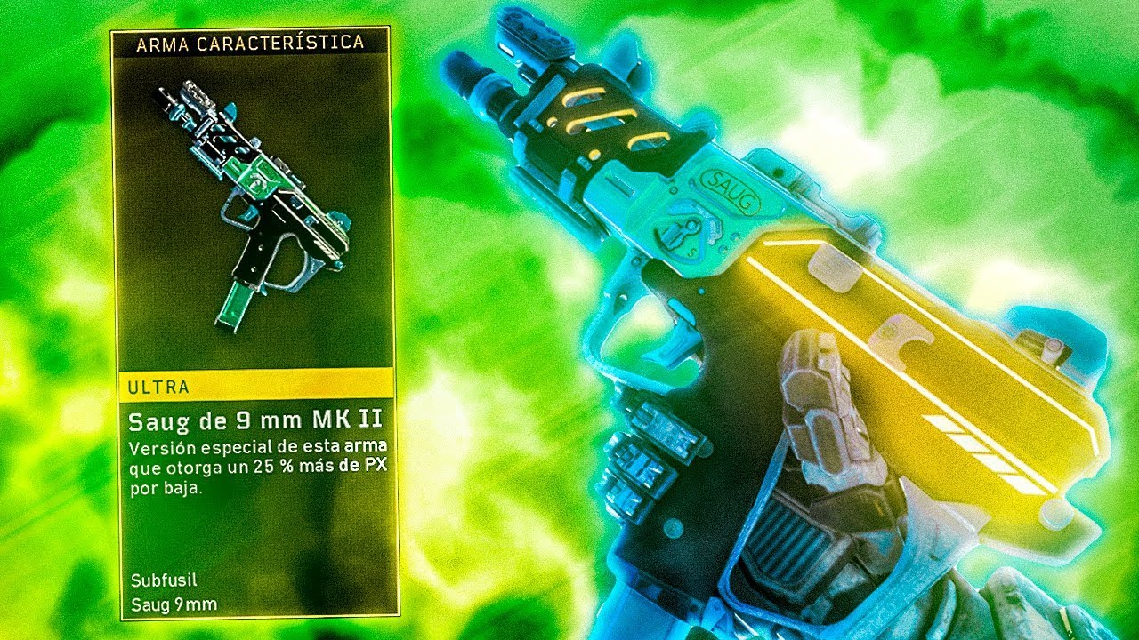 ESTRENO MI NUEVA SAUG MKII EN BLACK OPS 4