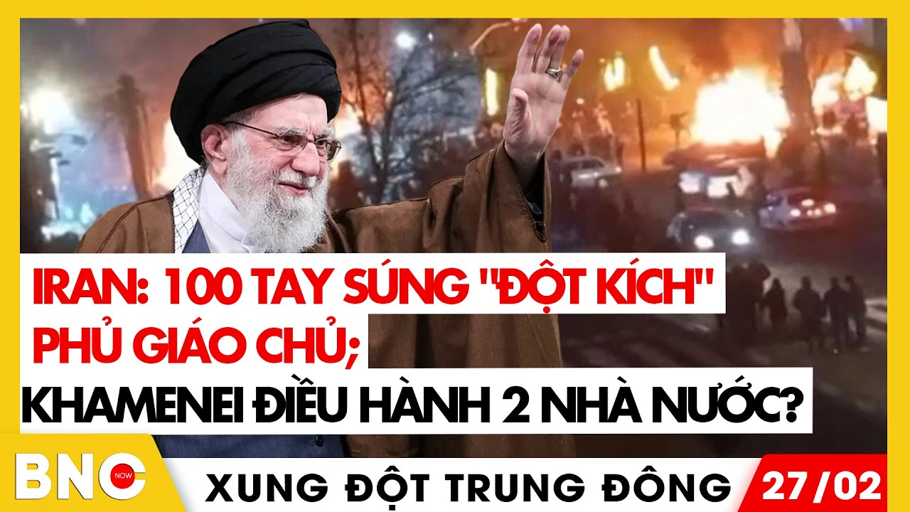 Nhà nước ngầm 4.000 người điều khiển Iran?; Mỹ- Israel tính nước cờ cuối? | Xung đột Trung Đông