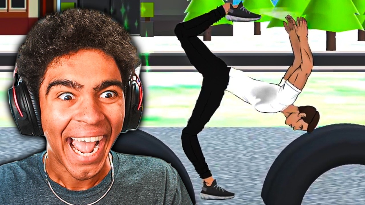 Traumatizing Our Player In A Backflip Simulator!