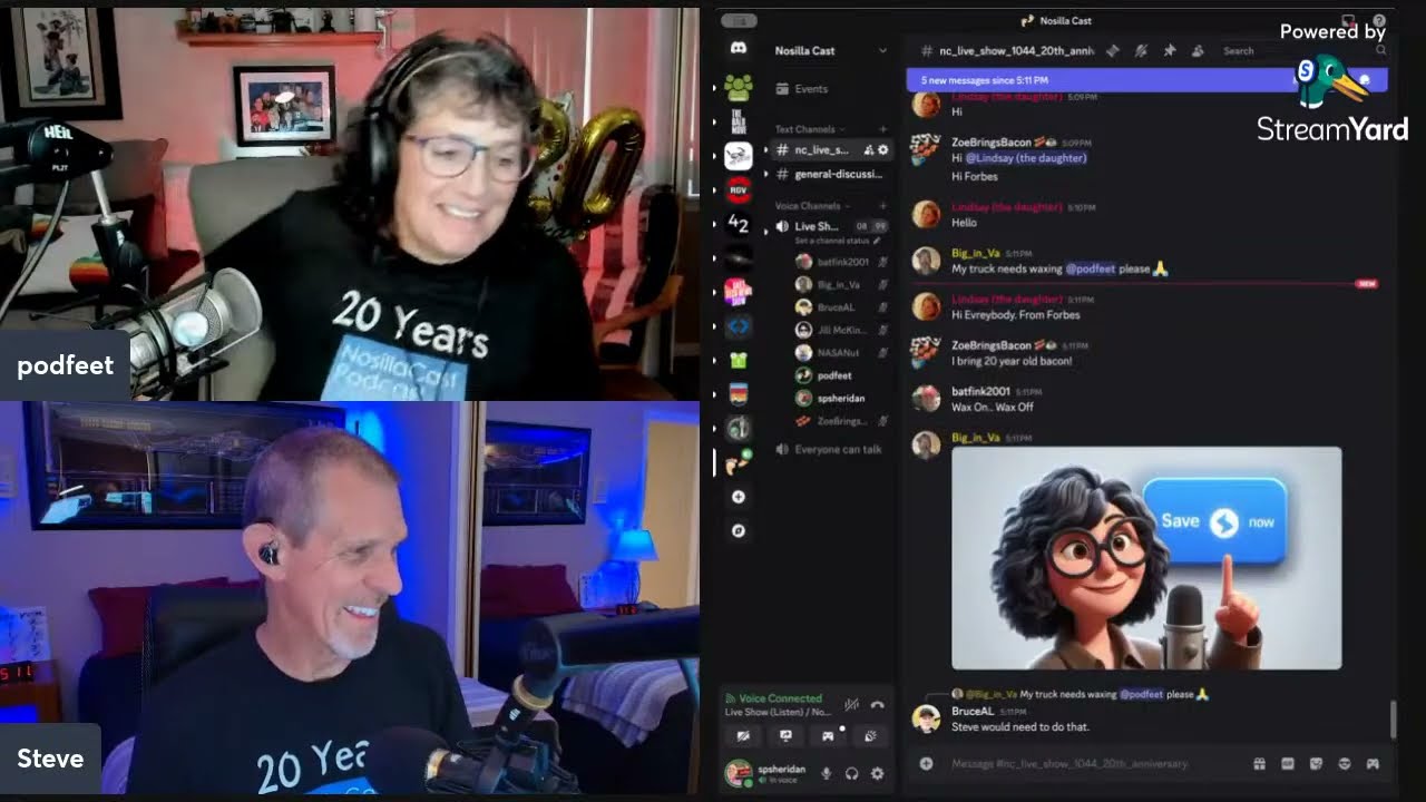 NosillaCast Live #1044
