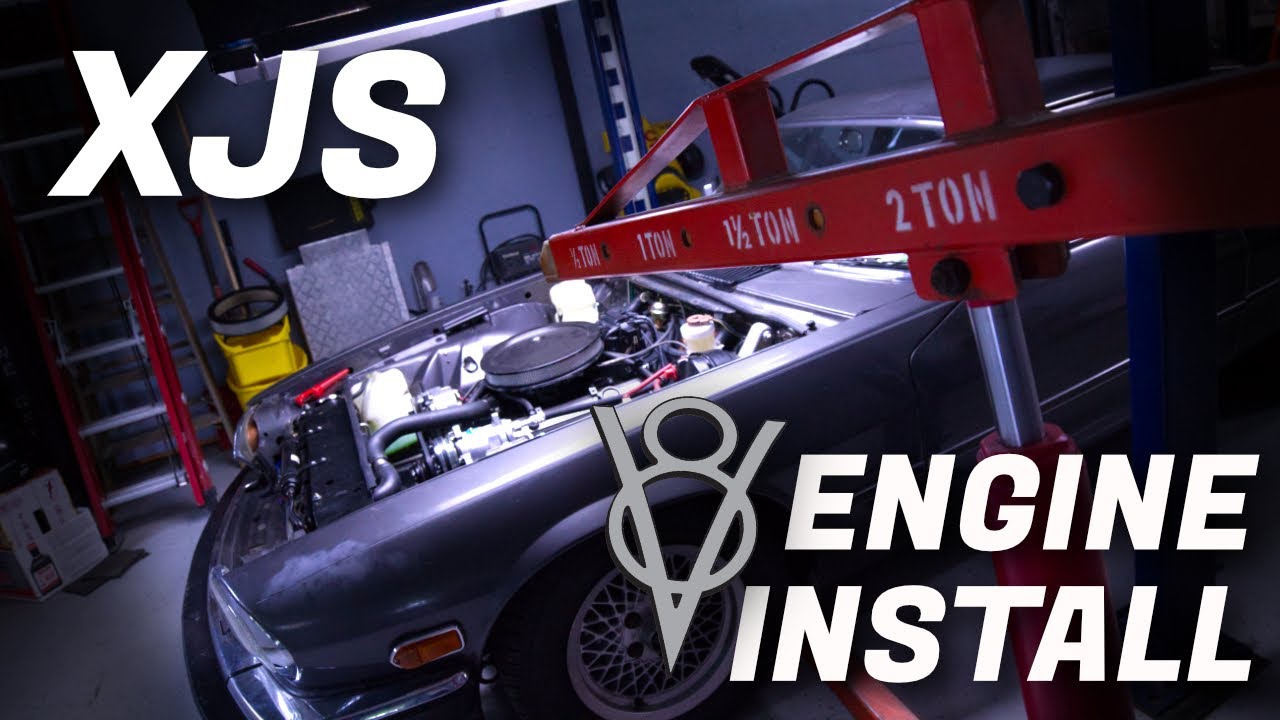 Installing a Small-Block Chevy V8 in a Jaguar XJS