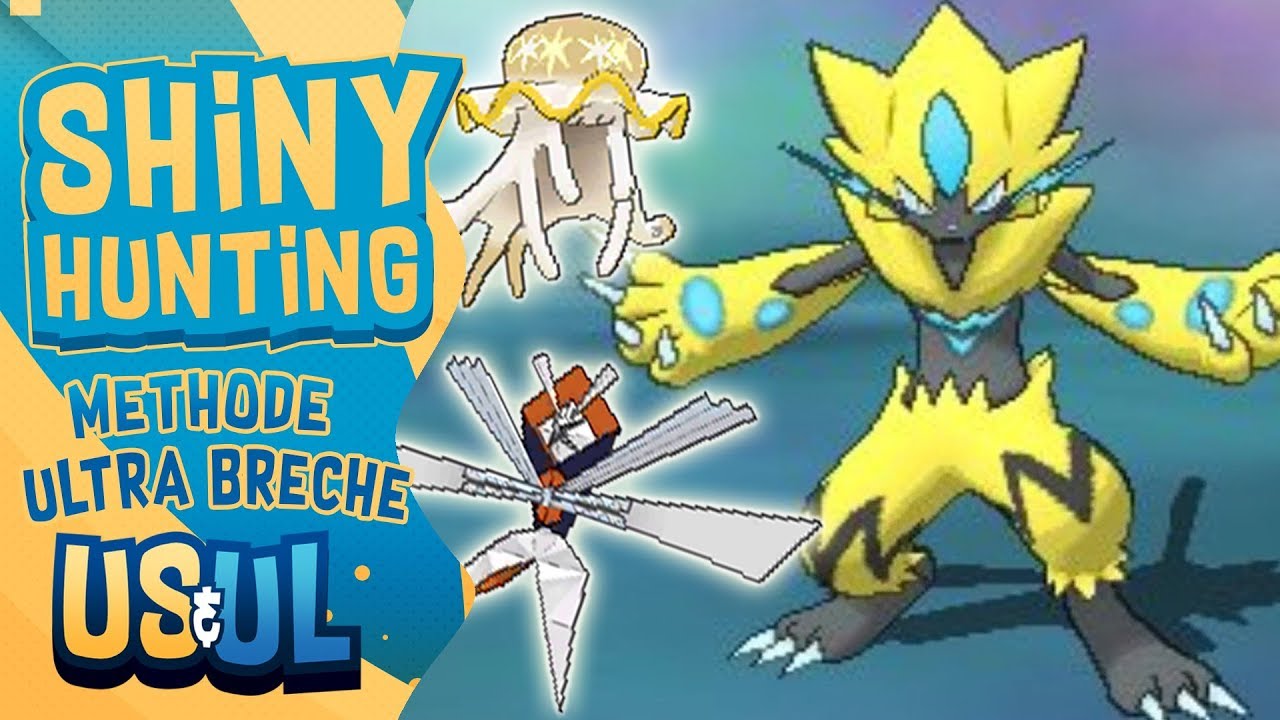 ZERAORA DANS LES ULTRA BRECHES ! NOUVELLE METHODE DE SHINY HUNTING POKEMON ULTRA SOLEIL /LUNE
