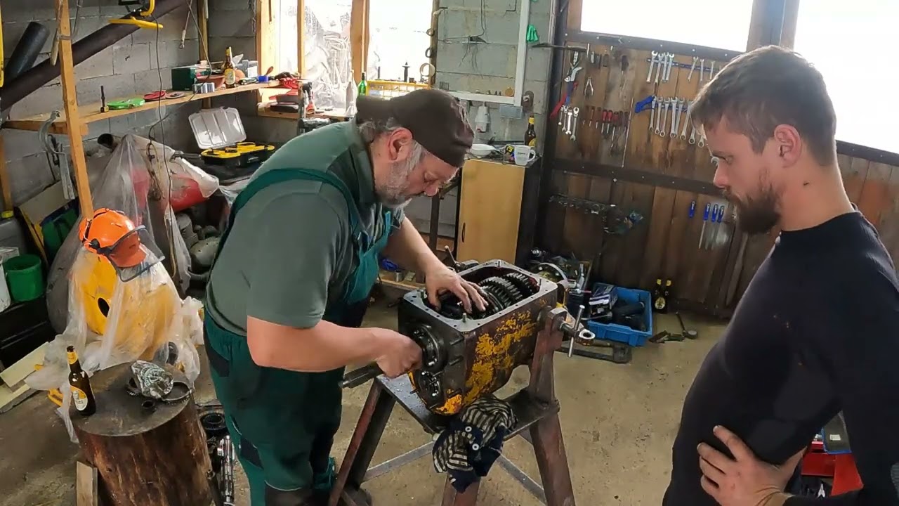 LKT 81 Turbo - Menšia GO prevodovky na Eliške 💪 Vymenili sme čo bolo treba a ideme ďalej 🍻