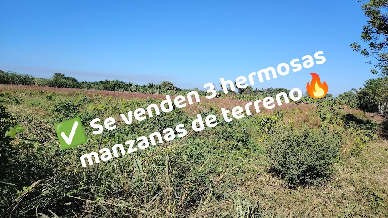 🔥 3 hermosas manzanas de terreno🤩 ubicadas cerca de nueva concepción Escuintla GT🔥🇬🇹