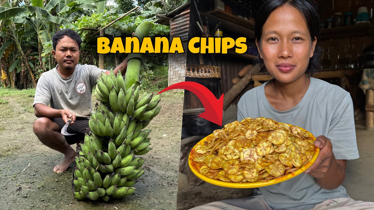 First Time Banana Chips Try Kiya 