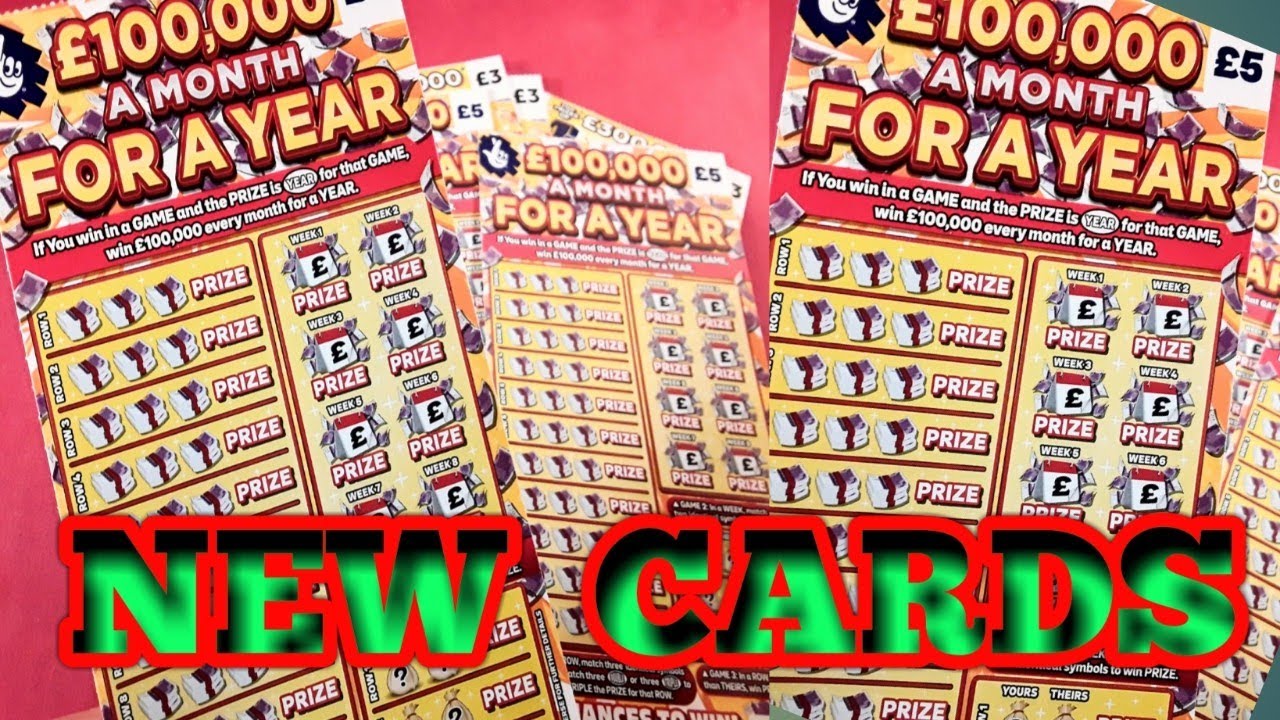 NEW SCRATCHCARDS..