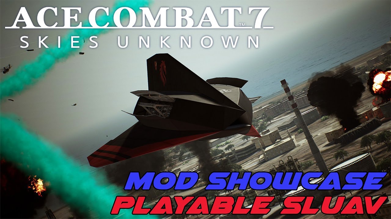Демонстрация мода Ace Combat: играбельный SLUAV