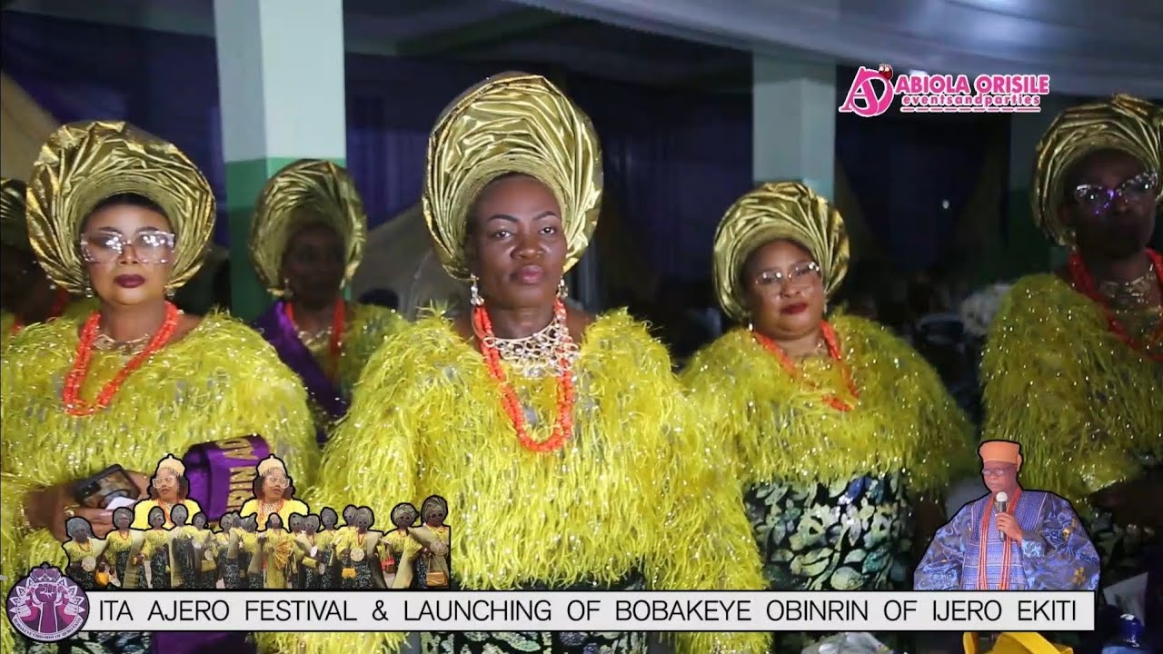 EGBE BOBAKEYE OBINRIN OF IJERO EKITI CELEBRATES ITA AJERO FESTIVAL 2025 IN GRAND STYLE.