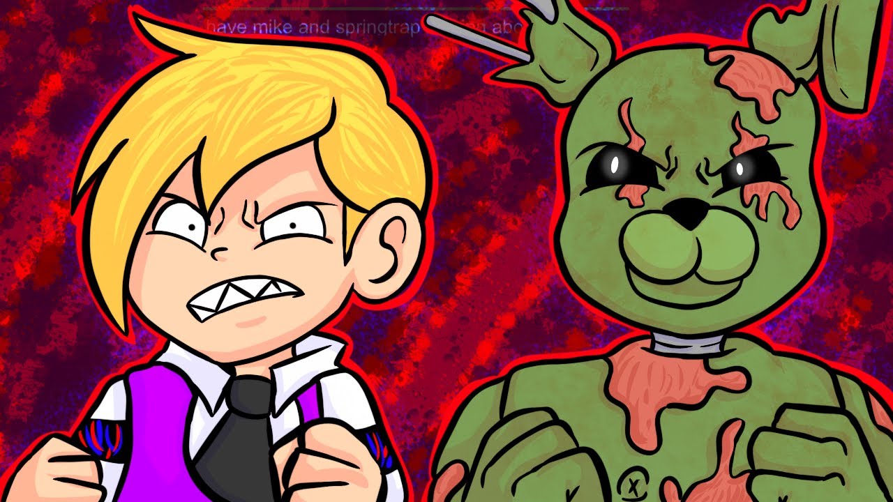 Confronting Springtrap! Minecraft FNAF Roleplay