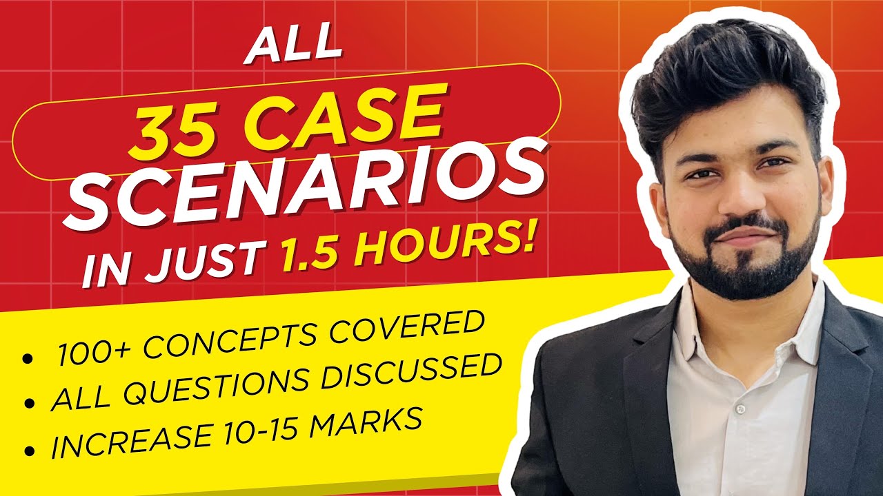 DT All 35 Case Scenarios in Just 1.5 Hours | CA-Final DT | 100+ Concepts Covered | Yash Khandelwal