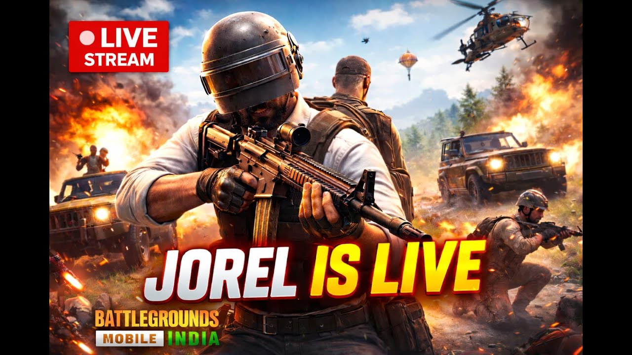 ULTIMATE RANK PUSH🌟 | BGMI Live @ JOREL IS LIVE 🔥#bgmi #bgmilive #bgmiindia #conqueror