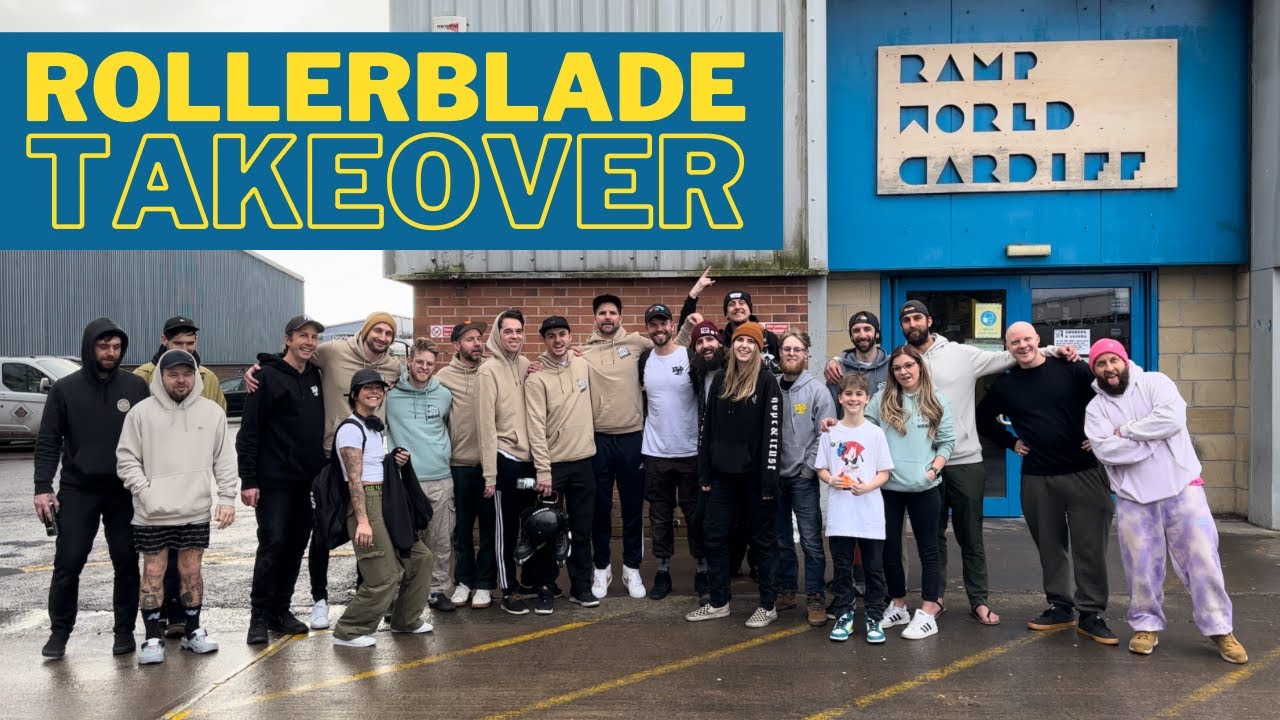 The Rollerblade Grand Tour - Oldboyskaters - RampWorld Cardiff v2