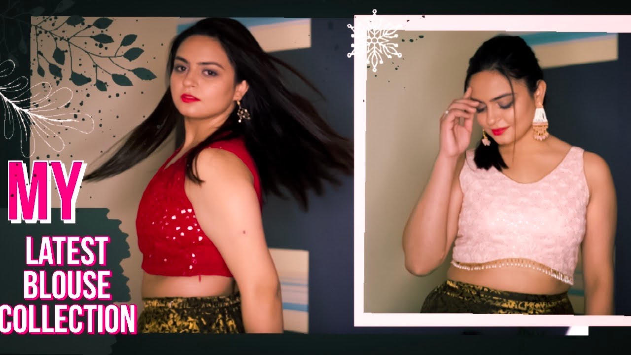 Myntra साड़ी ब्लाउस Haul |  My Collection | Myntra Blouse Haul #blousedesigns
