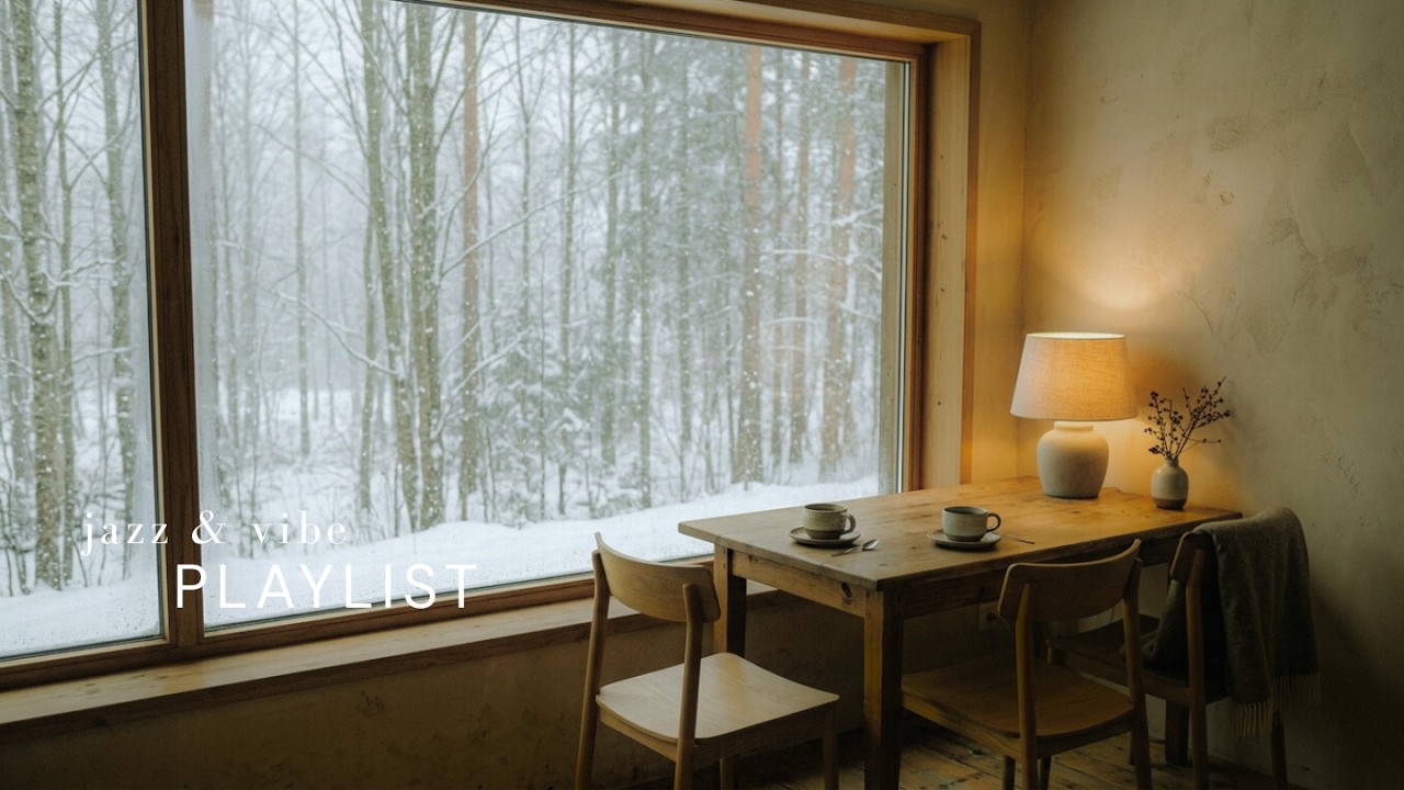 Smooth Vocals Jazz │ Cozy Café Jazz for Deep Focus, Relaxing & Calm Vibes