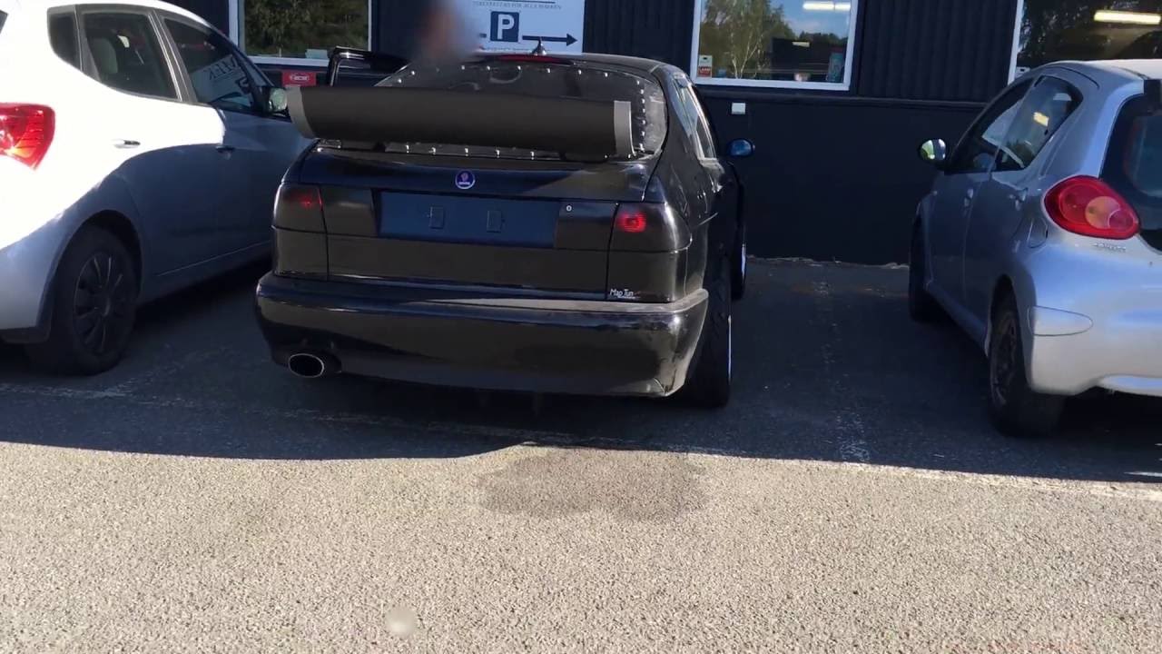 SAAB 9-3 brutal exhaust sound