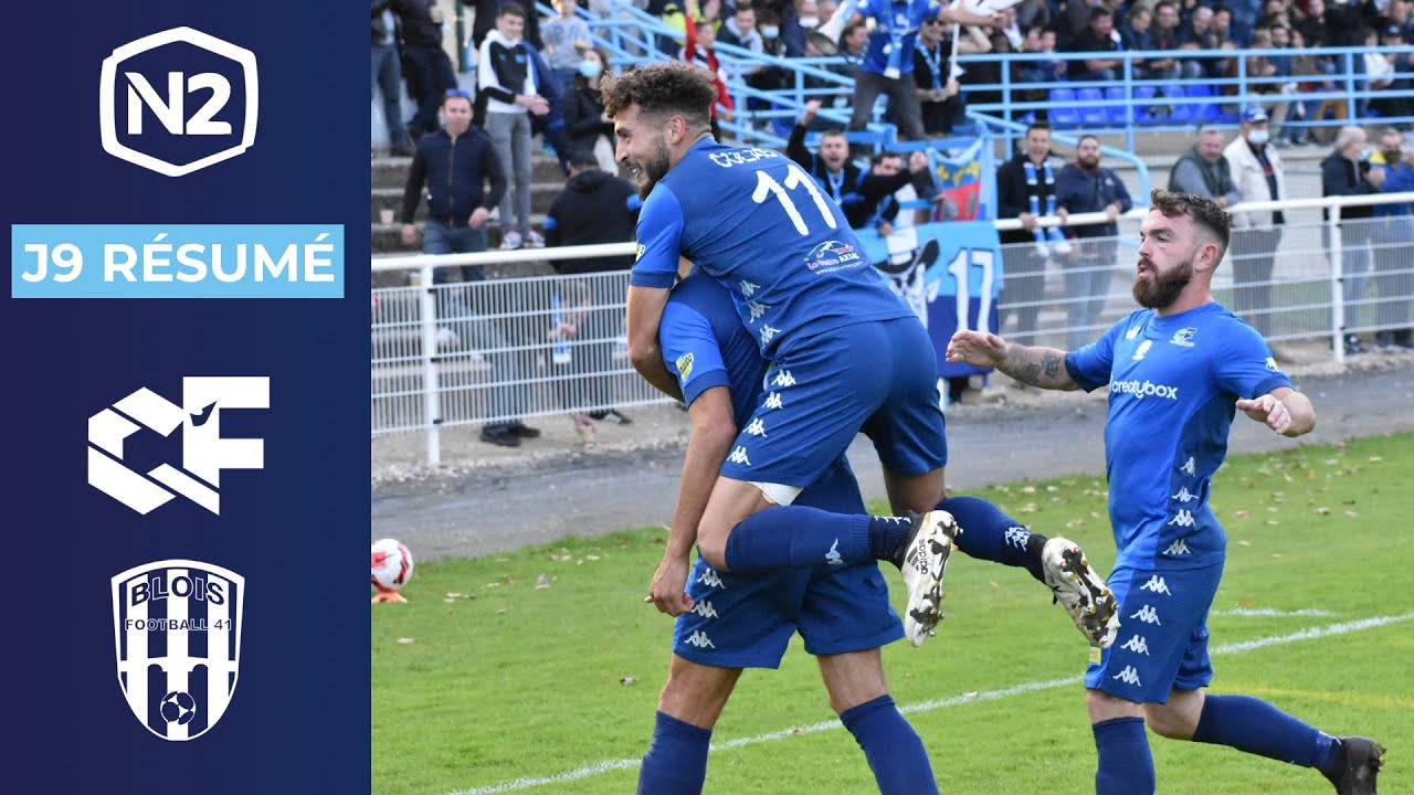 J9 N2 I C'CHARTRES FOOTBALL 3-1 BLOIS FOOT 41 - Résumé