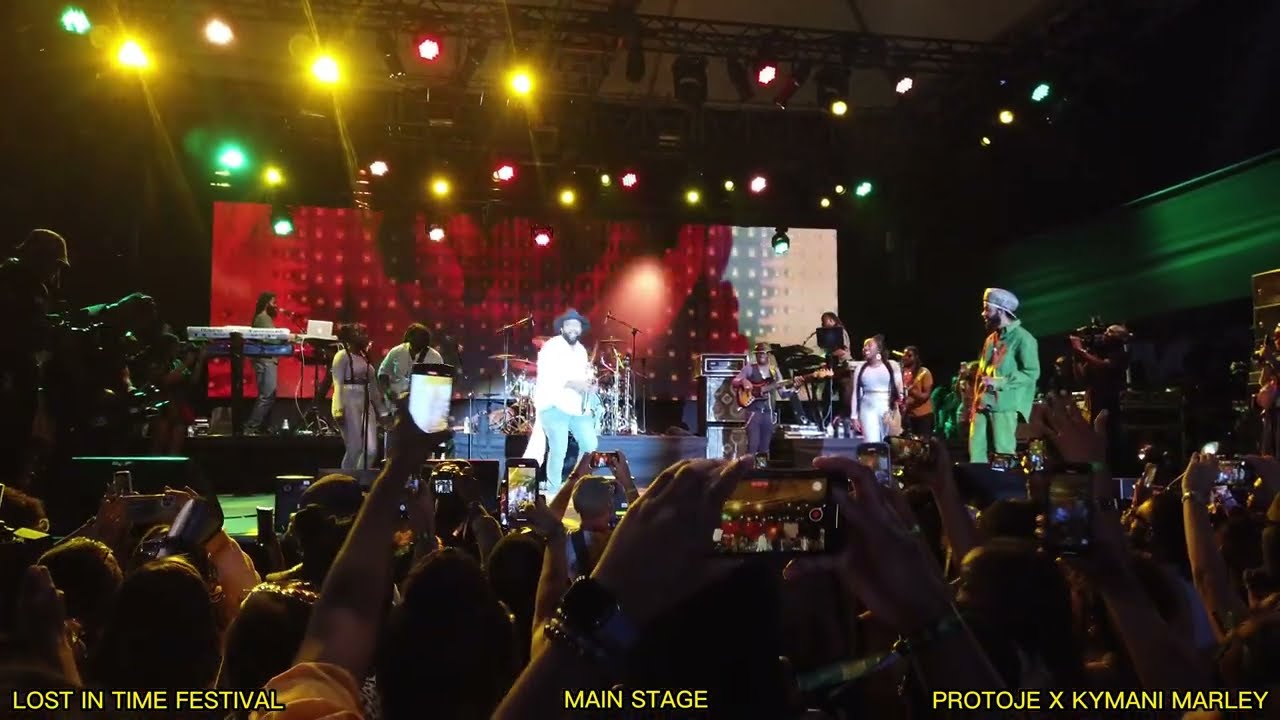 Lost in Time Festival - Protoje brings out Kymani Marley