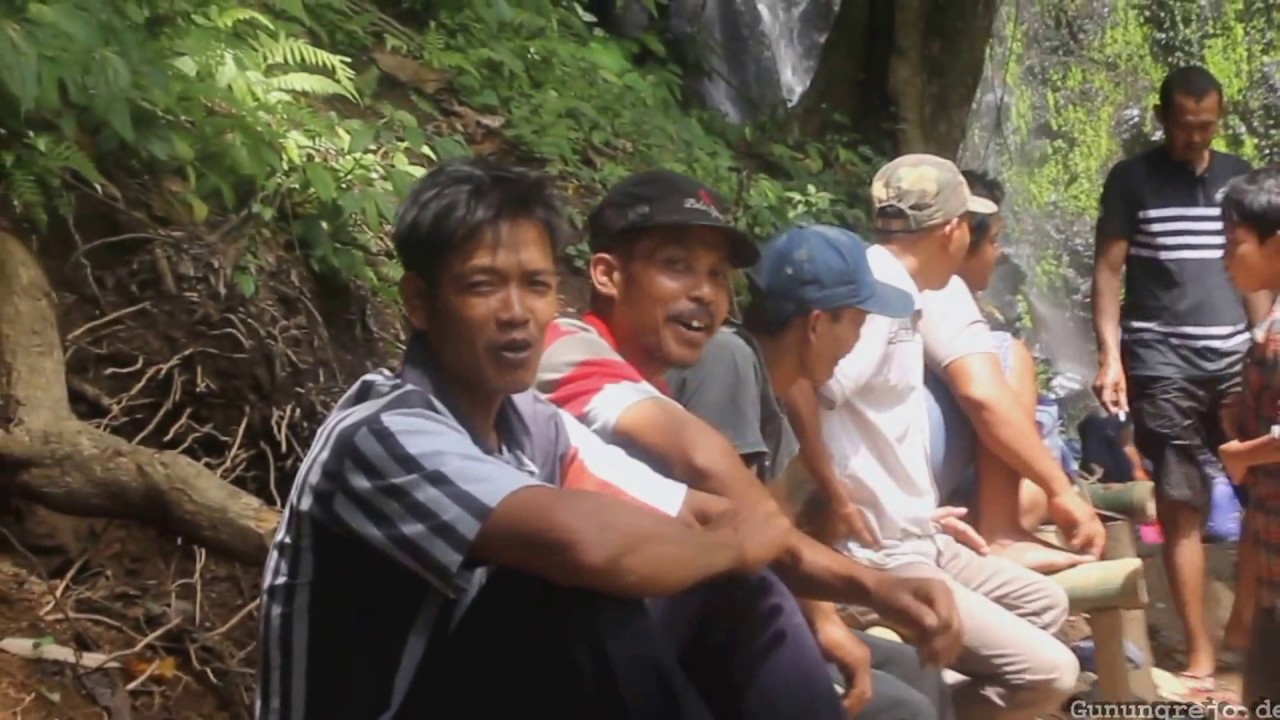 Air Terjun ANGLO di Gunungrejo, Way Ratai, Pesawaran, Lampung  (1/1/2017)