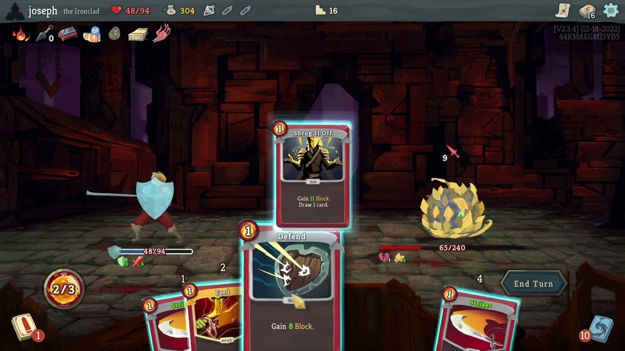 Slay the Spire - Ooh Donut! // Eternal One (The Ironclad, Ascension 0)